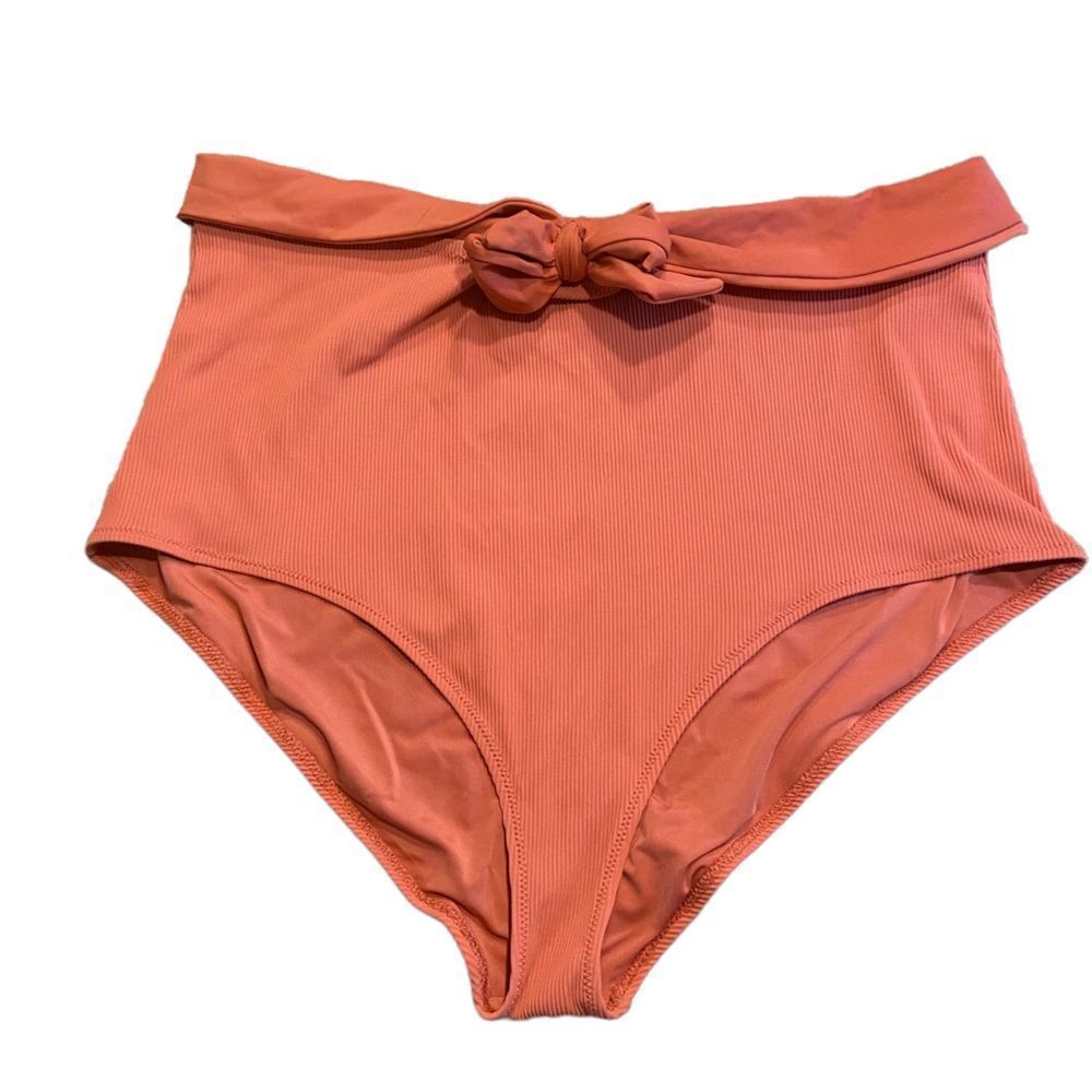 AERIE Ribbed High Wasted Bikini bottoms